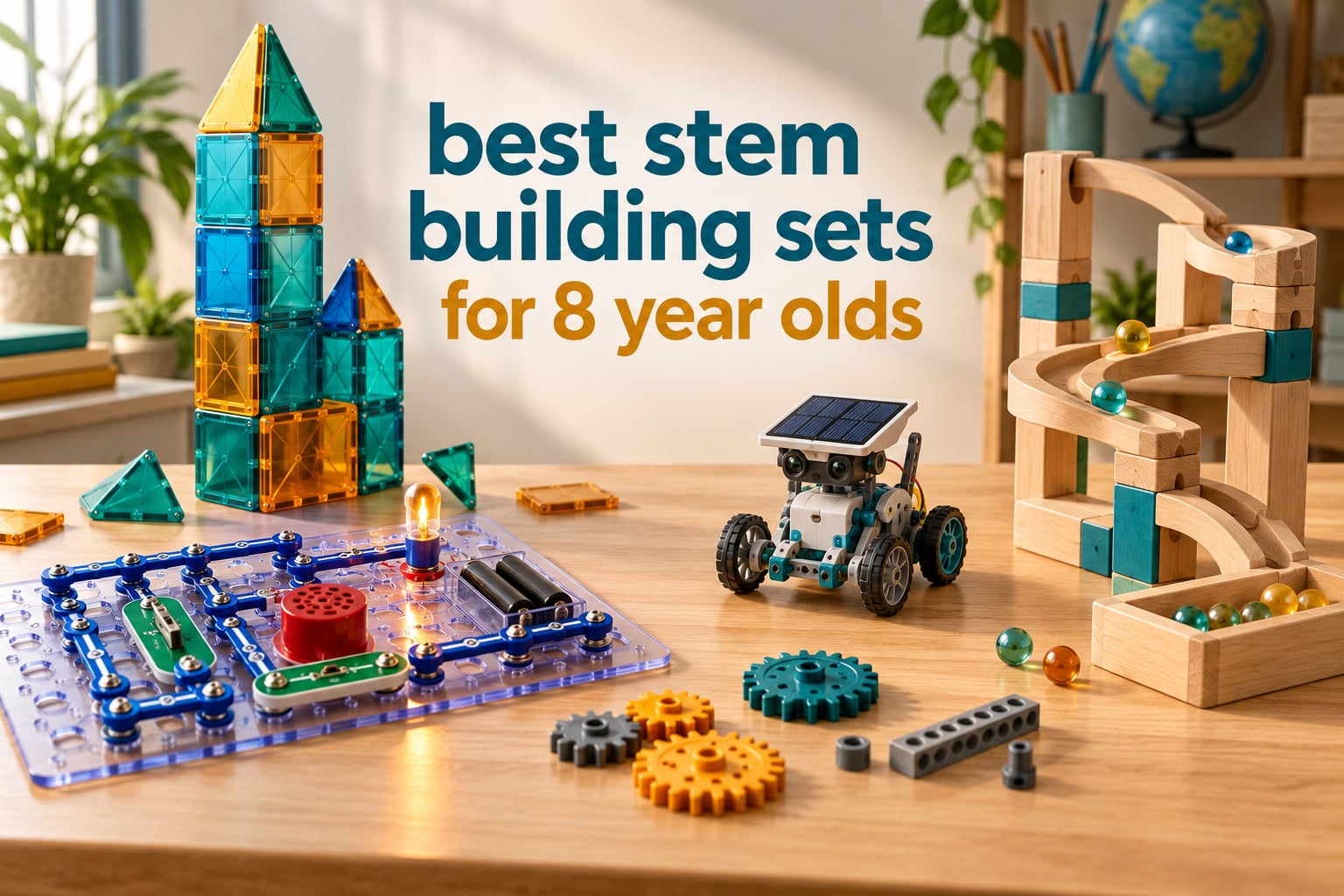 best stem building sets for 8 year olds