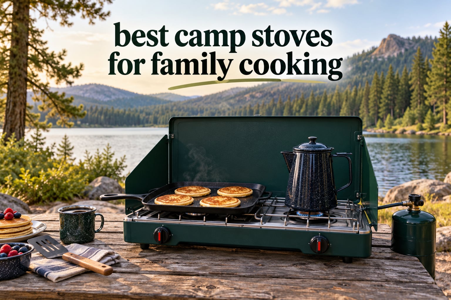 best camp stoves for family cooking