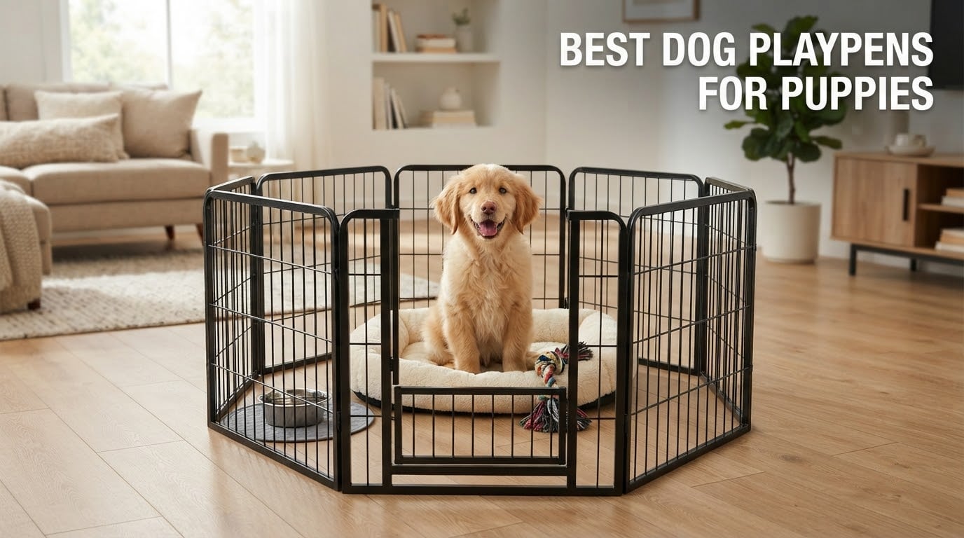 best dog playpens for puppies