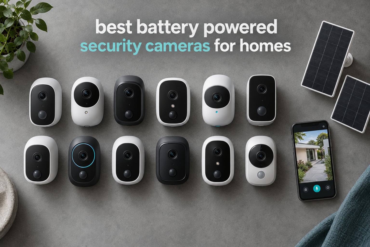 best battery powered security cameras for homes