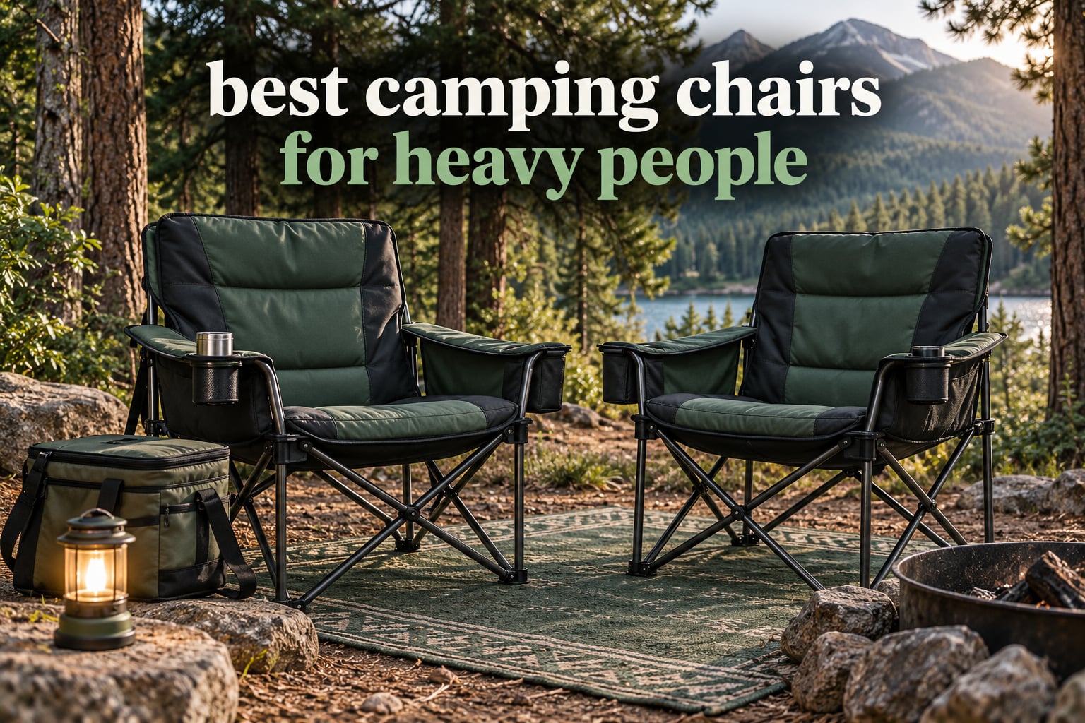 best camping chairs for heavy people
