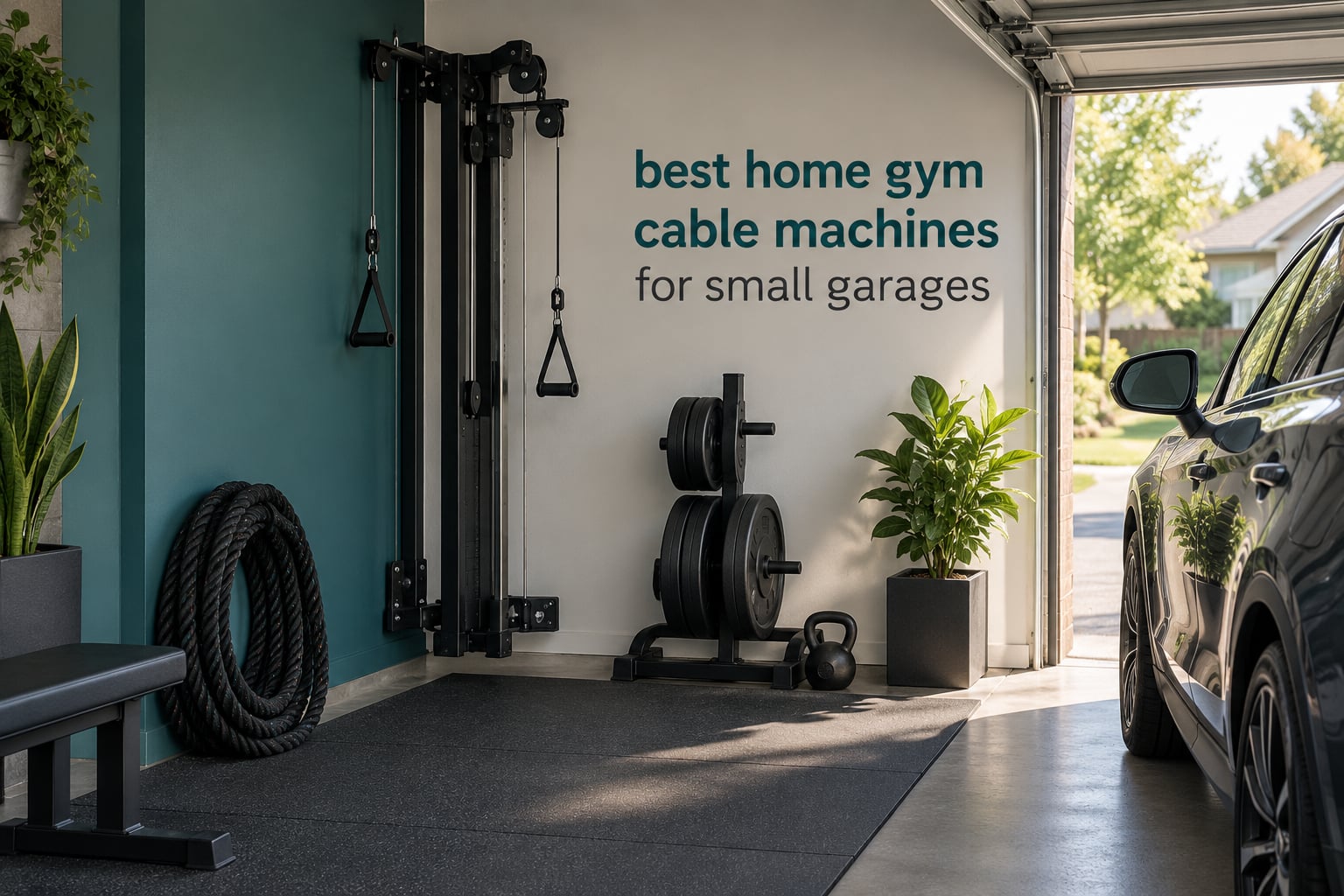 best home gym cable machines for small garages