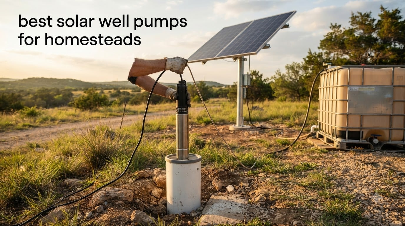best solar well pumps for homesteads