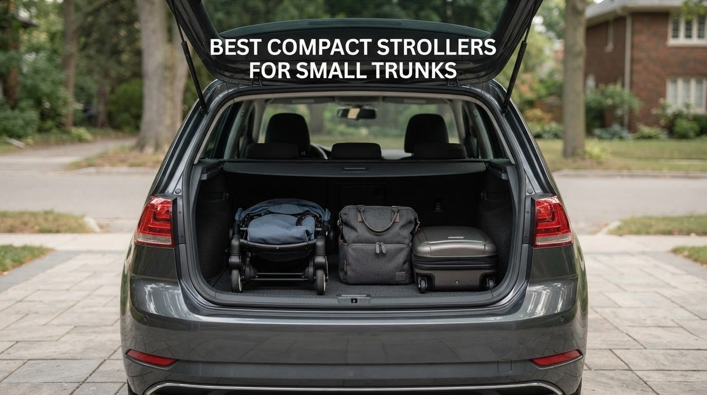best compact strollers for small trunks