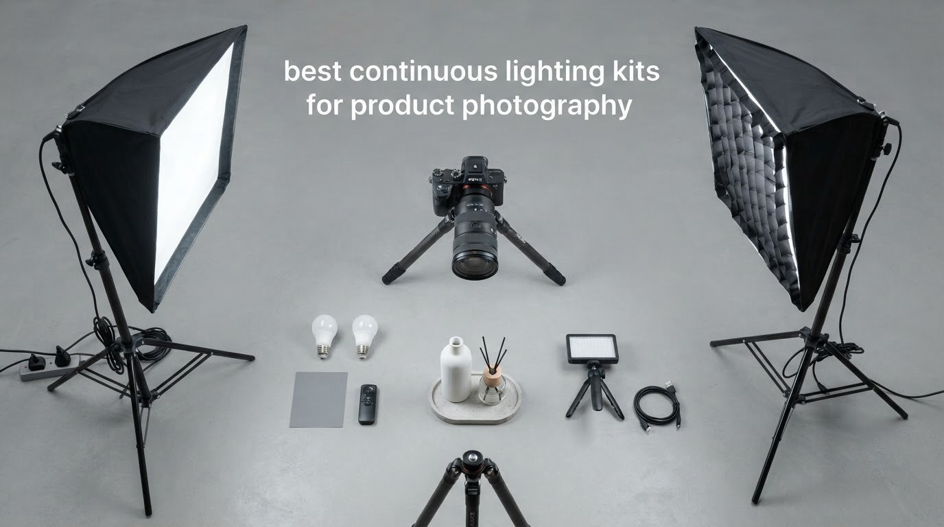 best continuous lighting kits for product photography